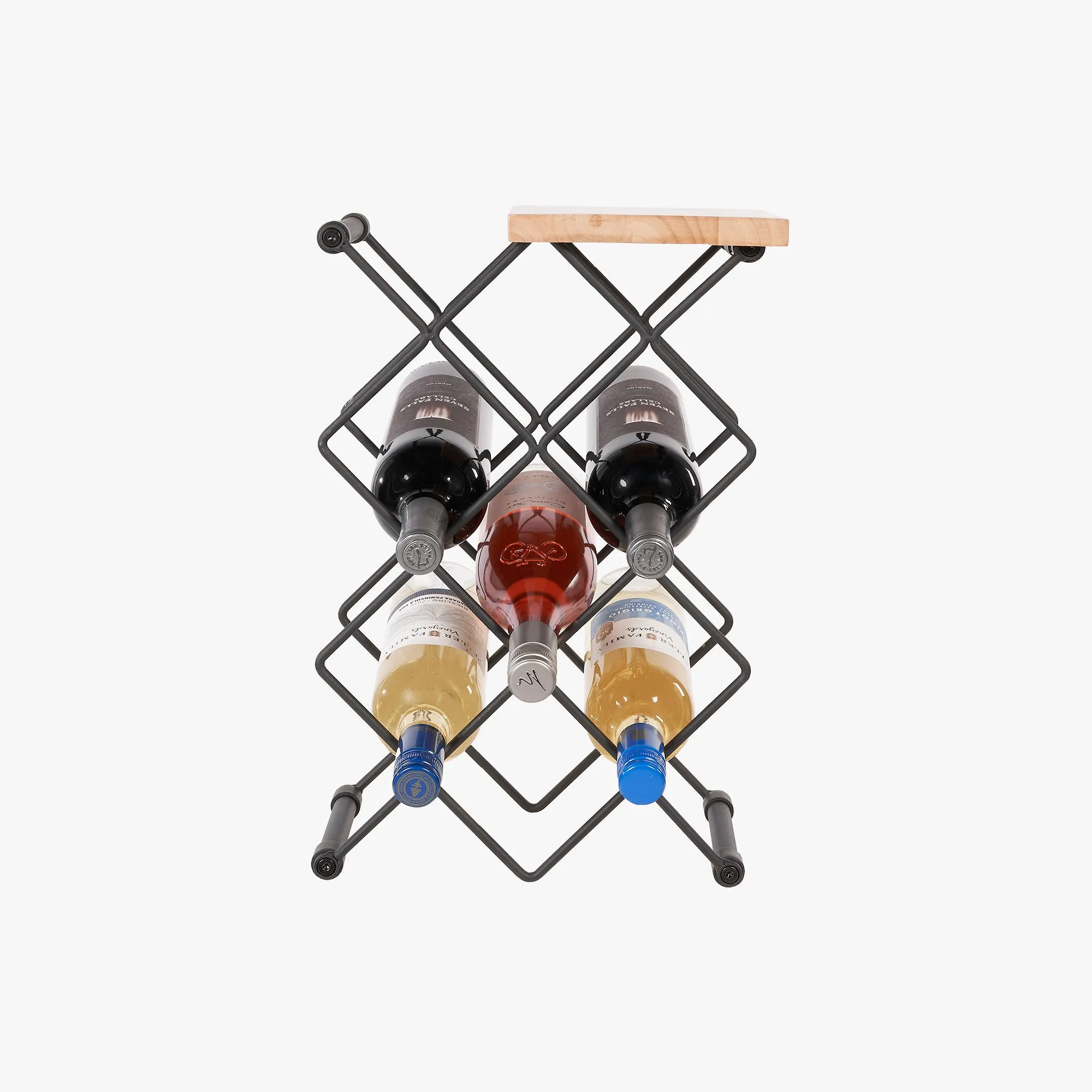 10 Bottle Table Top Wine Rack