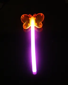 12 Pieces Assorted Glow Butterfly Wands