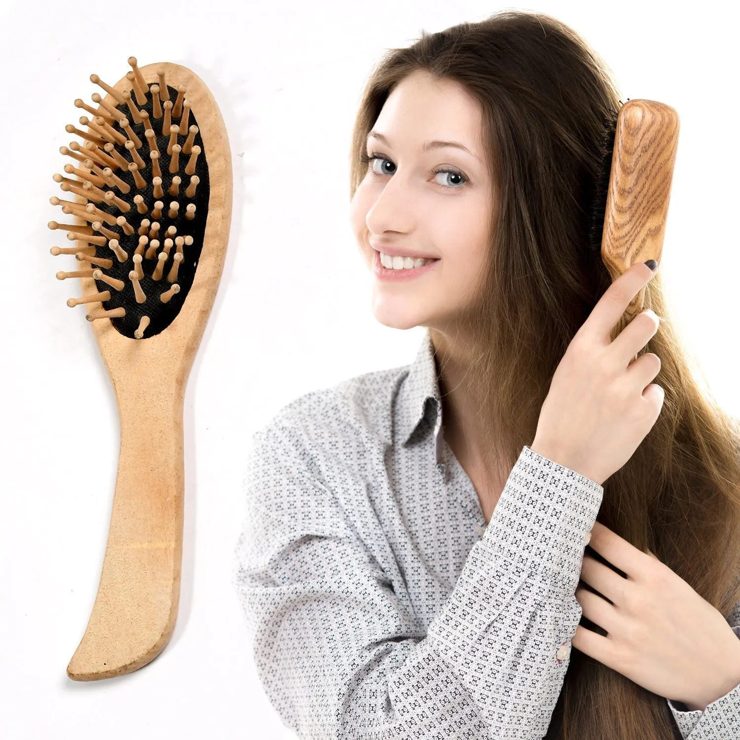 1405 Salon Anti-Static Hairdressing Hair Styling Comb Brush Tool (1 pc)