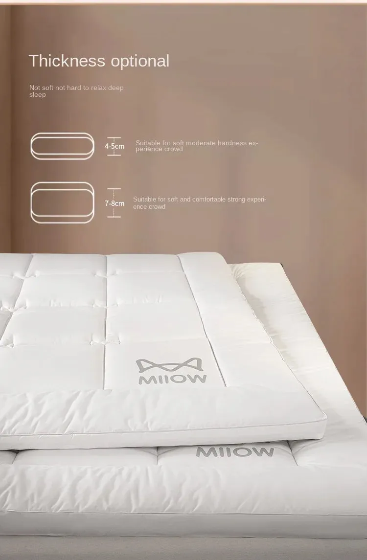 1Pc Hotel Style Mattress Soft Cushion Home Bedroom Tatami Mat Mattress Thickeneded Sleeping Pad Single Double Bed Mattress Vrzone