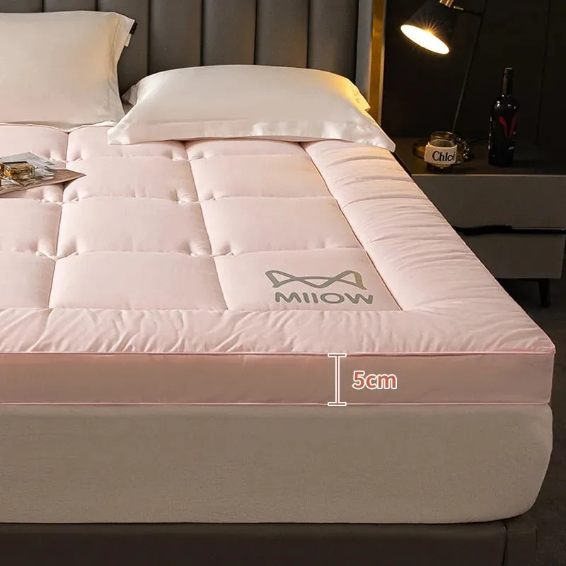 1Pc Hotel Style Mattress Soft Cushion Home Bedroom Tatami Mat Mattress Thickeneded Sleeping Pad Single Double Bed Mattress Vrzone