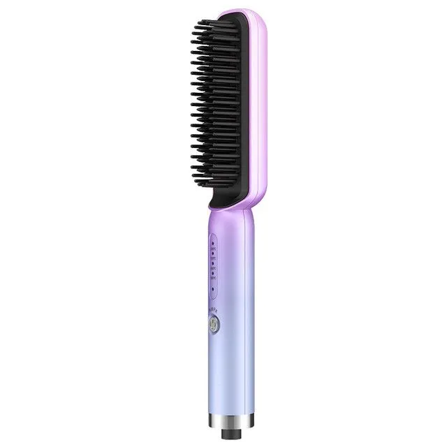 2 in 1 Hot Comb Straightener Electric Hair Straightener Hair Curler 3001