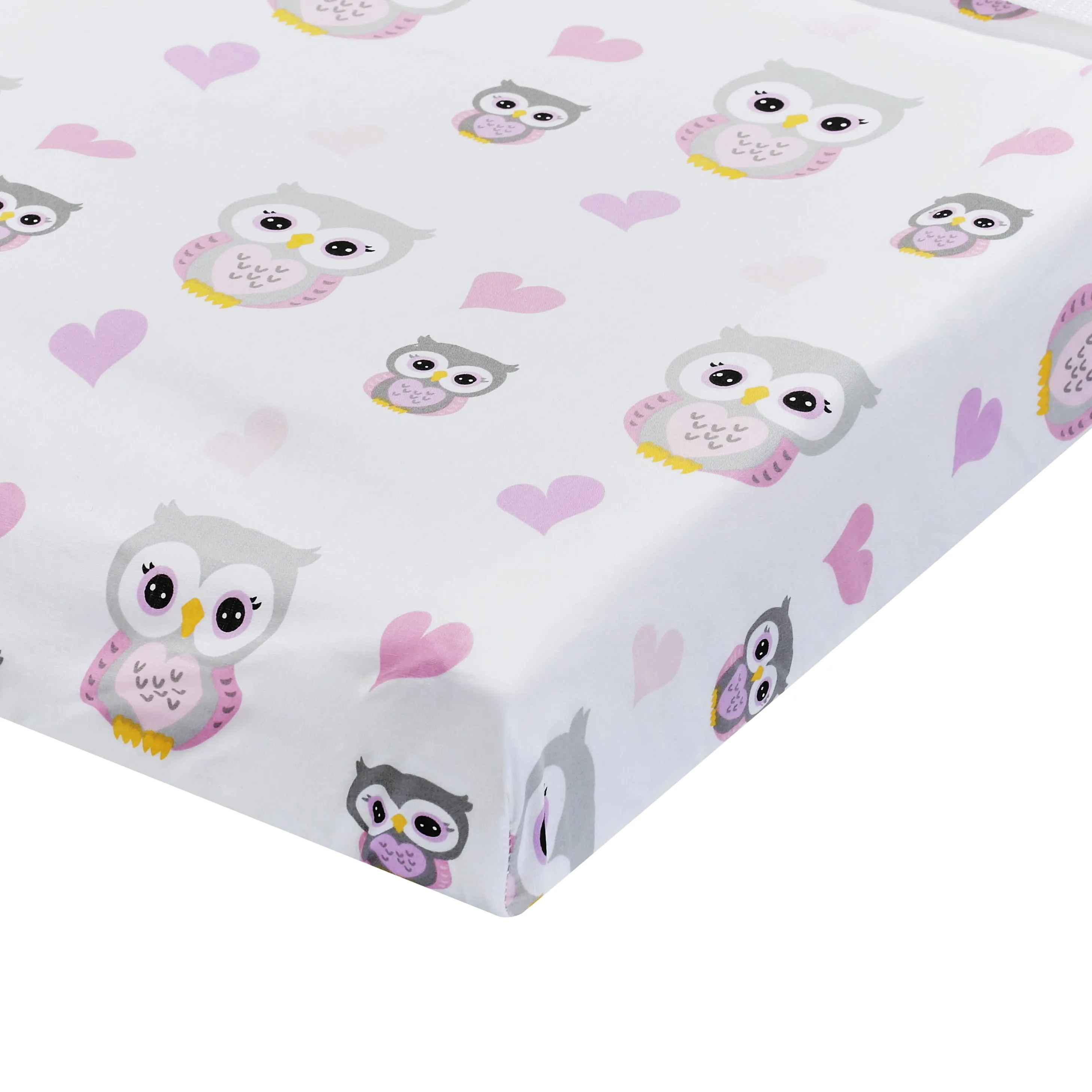 2 Pack Cotton Jersey Knit Changing Pad Cover - Owls/Stars