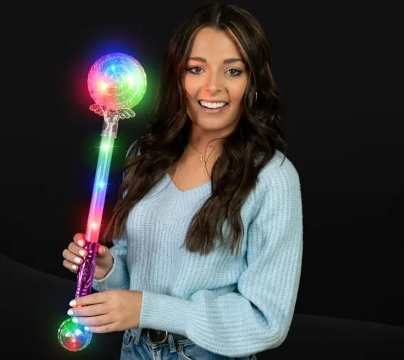 23 Inch Light Up Lollipop Candy Wand