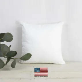 30x30 | Indoor Outdoor Hypoallergenic Polyester Pillow Insert | Quality Insert | Pillow Inners | Throw Pillow Insert | Square Pillow Inserts