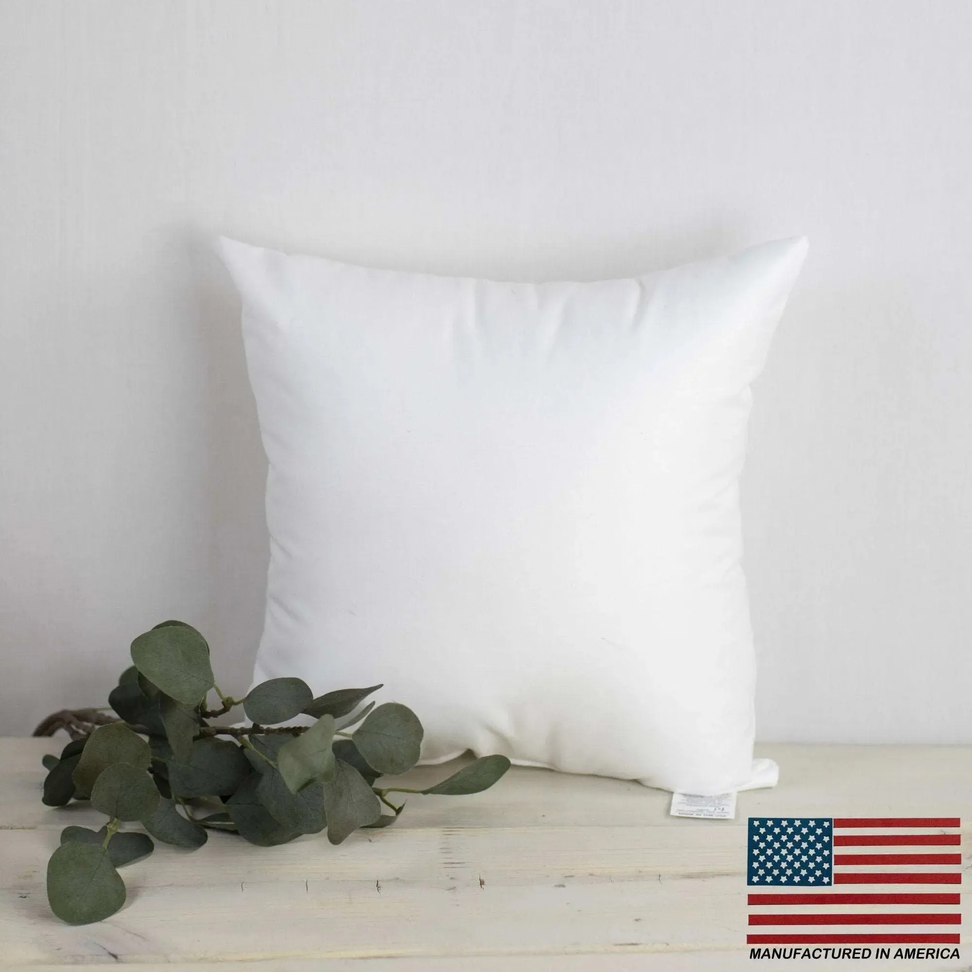 5x5 | Square Angel Hair Insert | Indoor Outdoor Down Alternative Hypoallergenic Pillow Insert | Quality Insert | Premium Insert