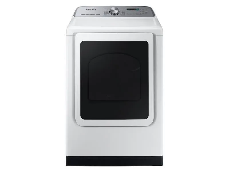 7.4 cu. ft. Smart Electric Dryer with Pet Care Dry and Steam Sanitize  in White - (DVE54CG7150WA3)