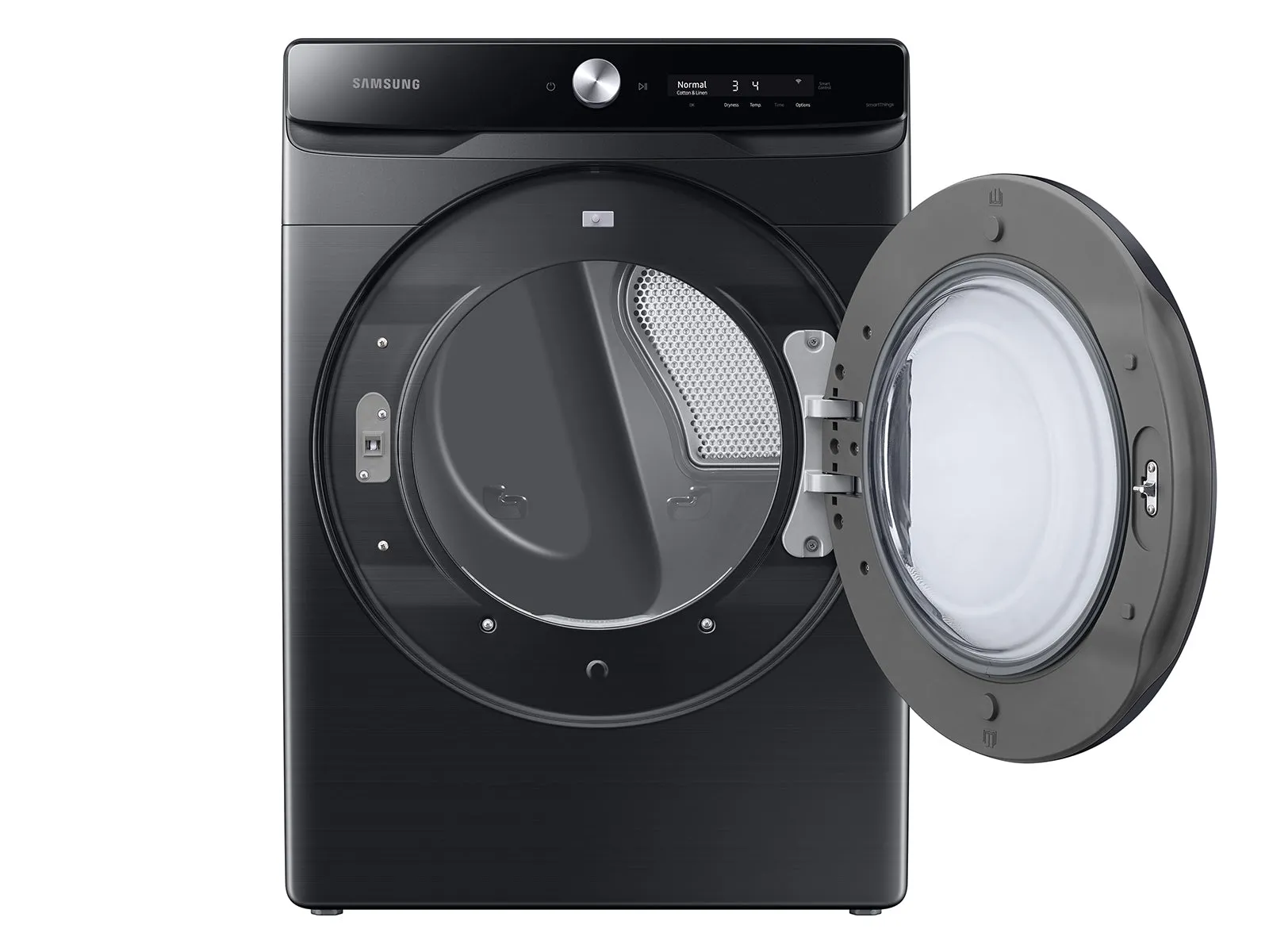 7.5 cu. ft. Smart Dial Electric Dryer with Super Speed Dry in Brushed Black - (DVE50A8600V)