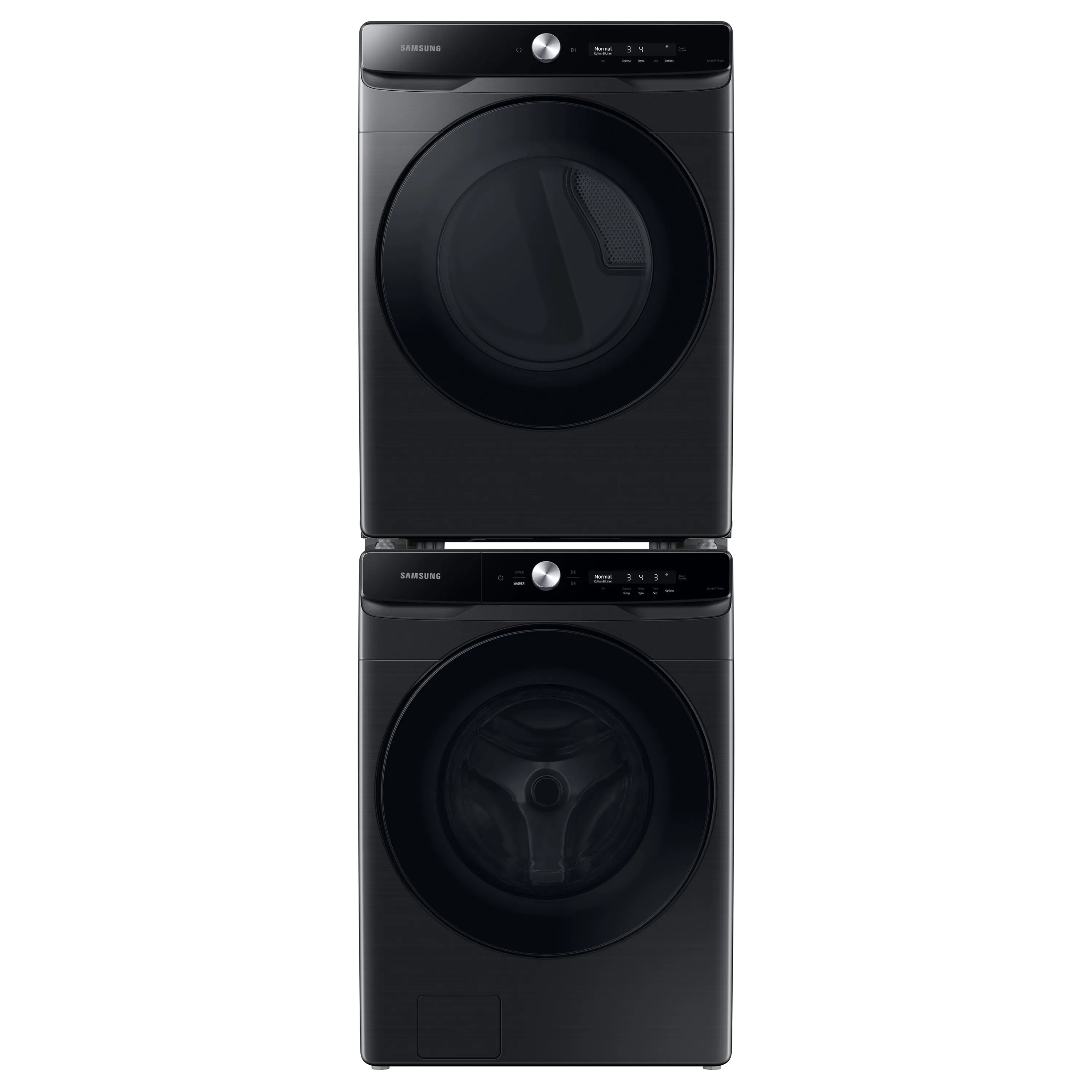 7.5 cu. ft. Smart Dial Electric Dryer with Super Speed Dry in Brushed Black - (DVE50A8600V)