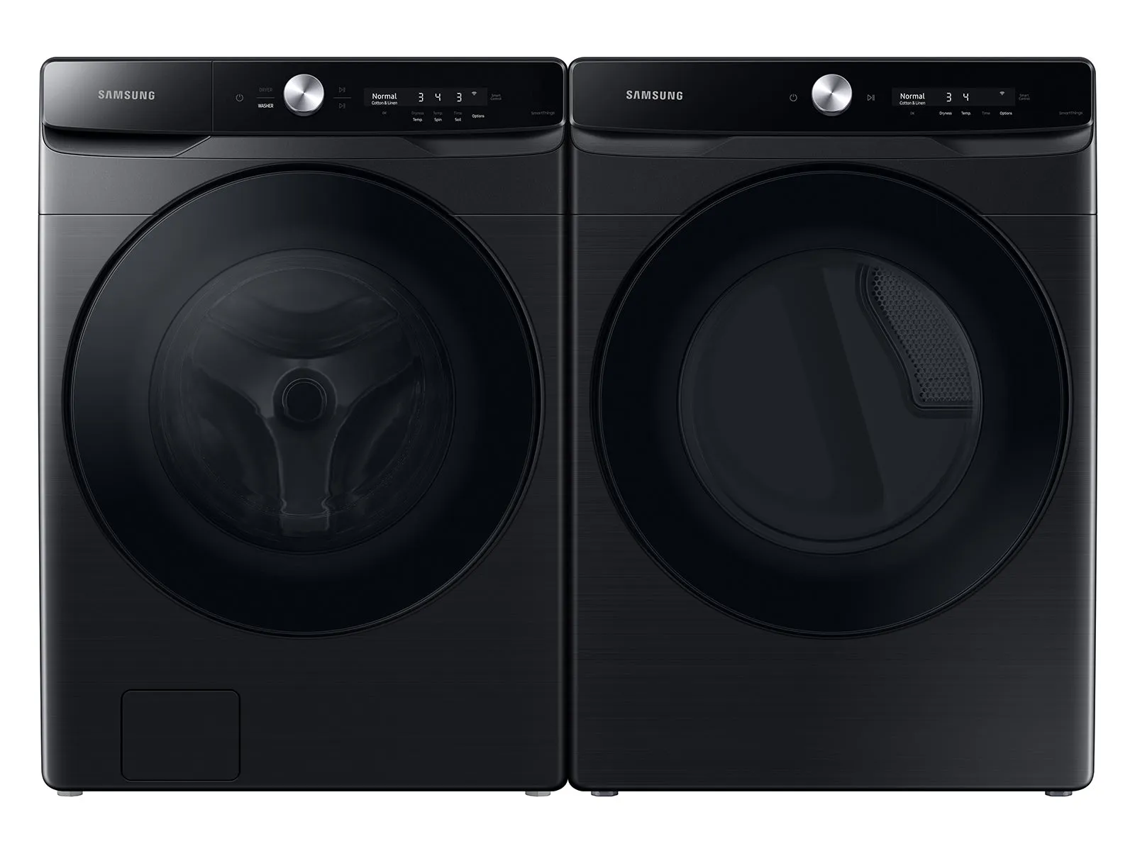 7.5 cu. ft. Smart Dial Electric Dryer with Super Speed Dry in Brushed Black - (DVE50A8600V)