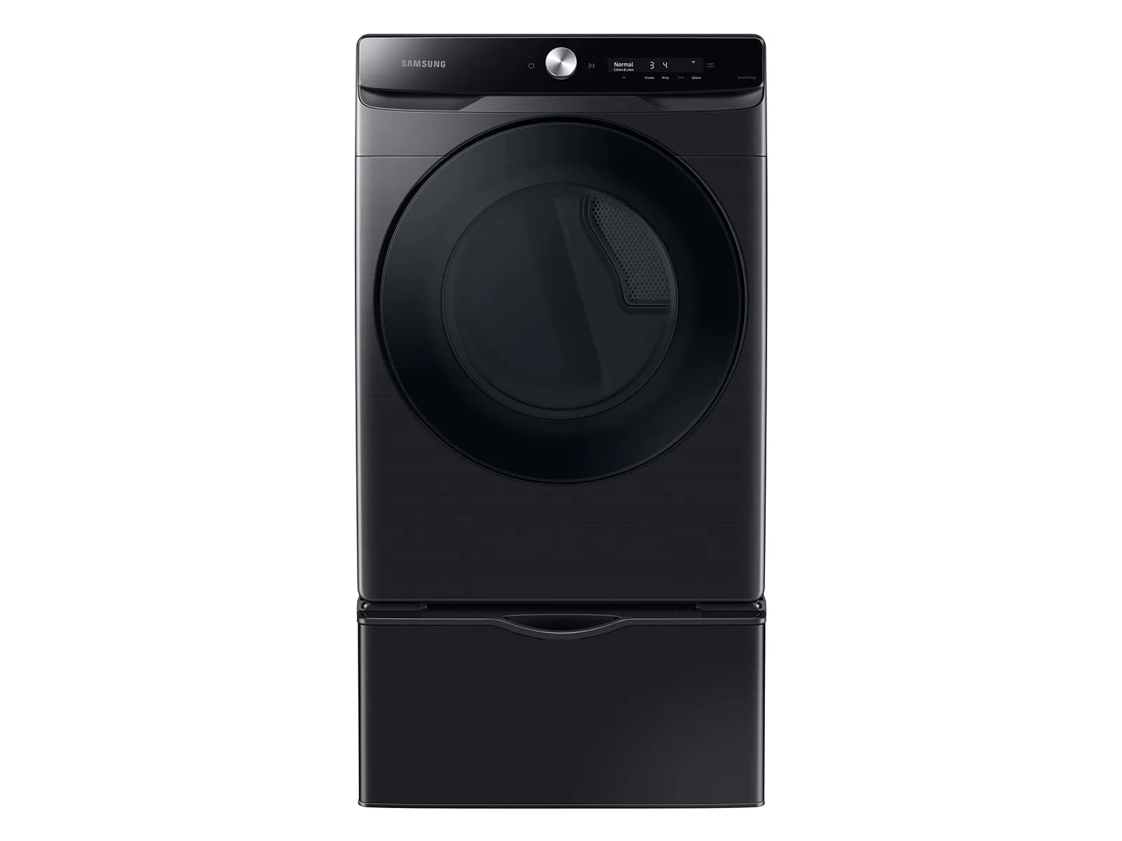 7.5 cu. ft. Smart Dial Electric Dryer with Super Speed Dry in Brushed Black - (DVE50A8600V)