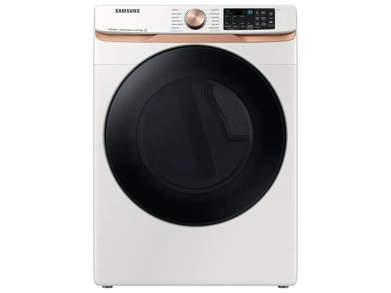 7.5 cu. ft. Smart Electric Dryer with Steam Sanitize  and Sensor Dry in Ivory - (DVE50BG8300EA3)