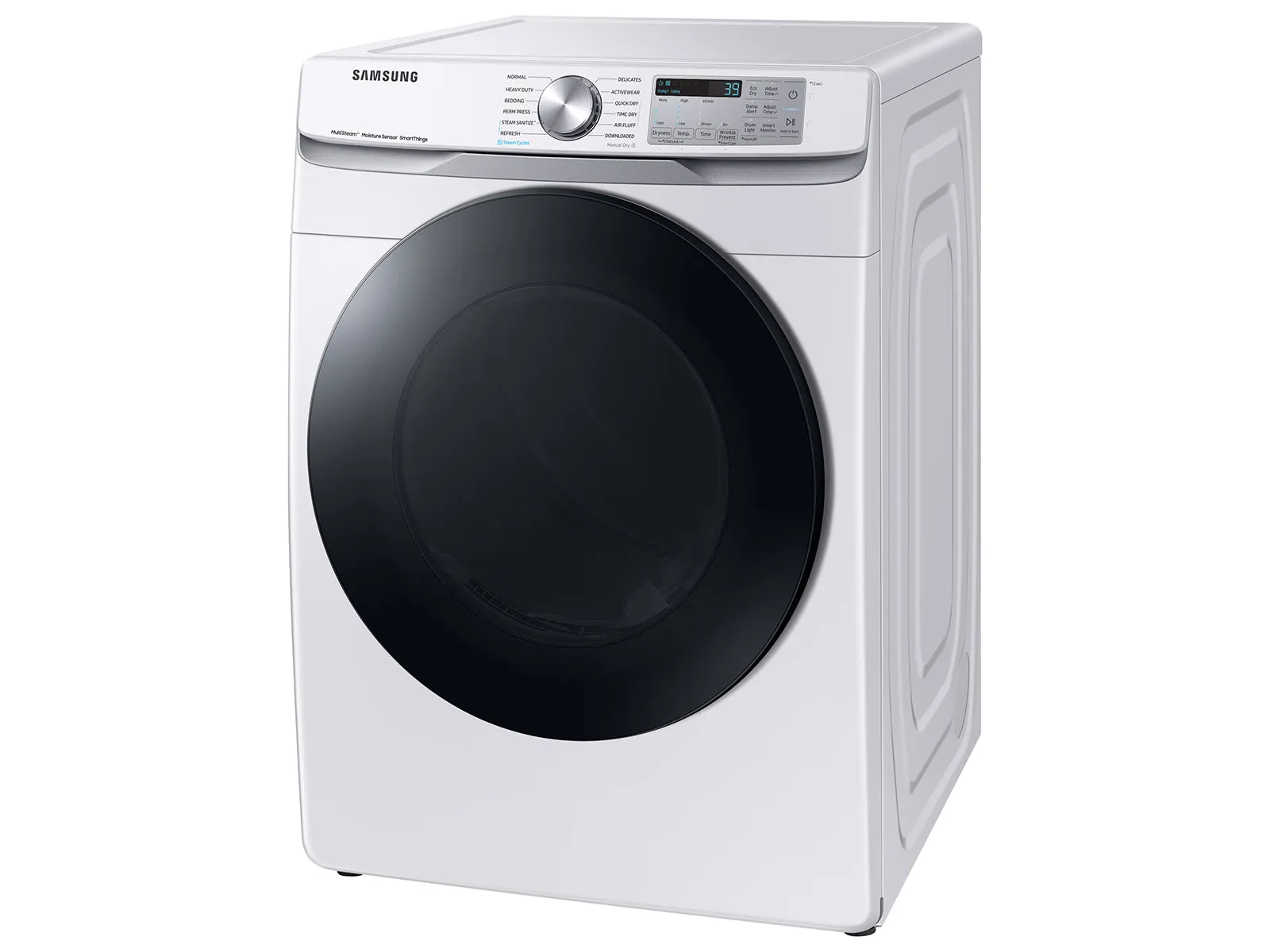 7.5 cu. ft. Smart Electric Dryer with Steam Sanitize  in White - (DVE45B6300W)