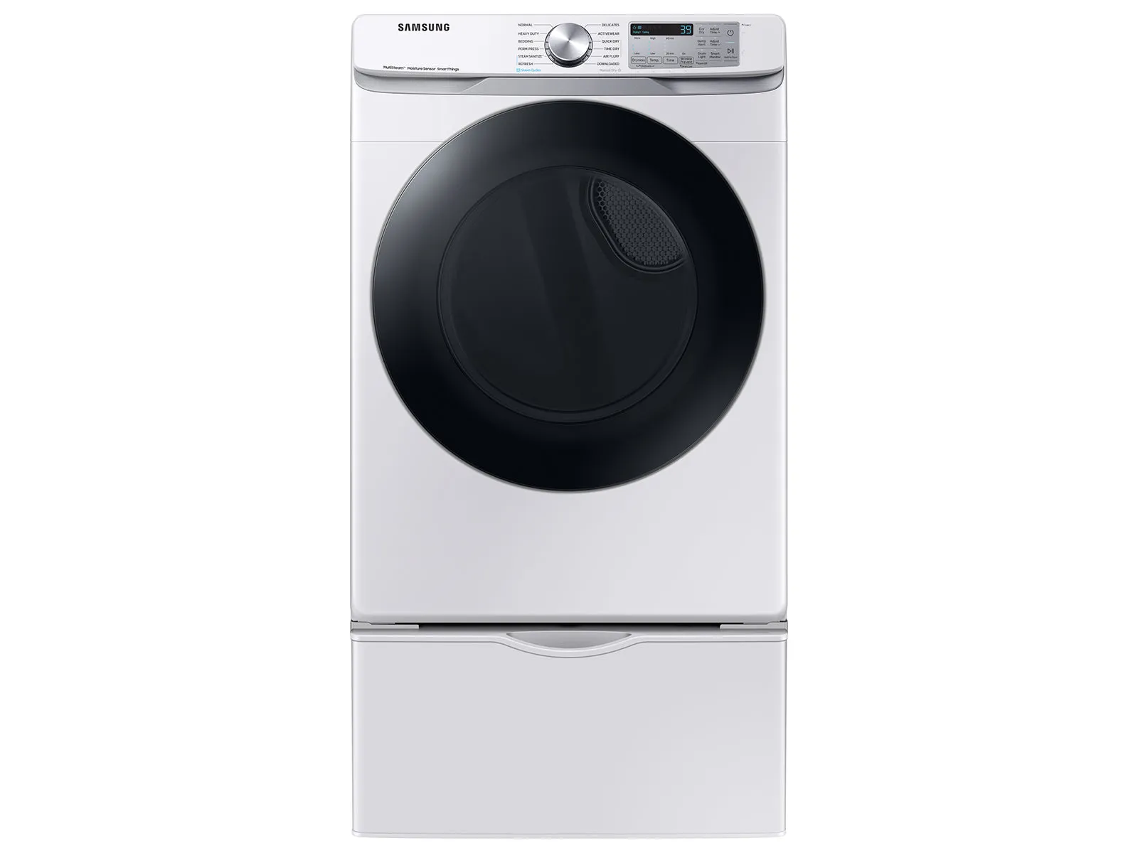 7.5 cu. ft. Smart Electric Dryer with Steam Sanitize  in White - (DVE45B6300W)