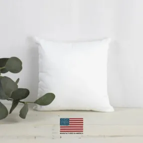 8x8 | Indoor Outdoor Hypoallergenic Polyester Pillow Insert | Quality Insert | Pillow Inners | Throw Pillow Insert | Square Pillow Inserts