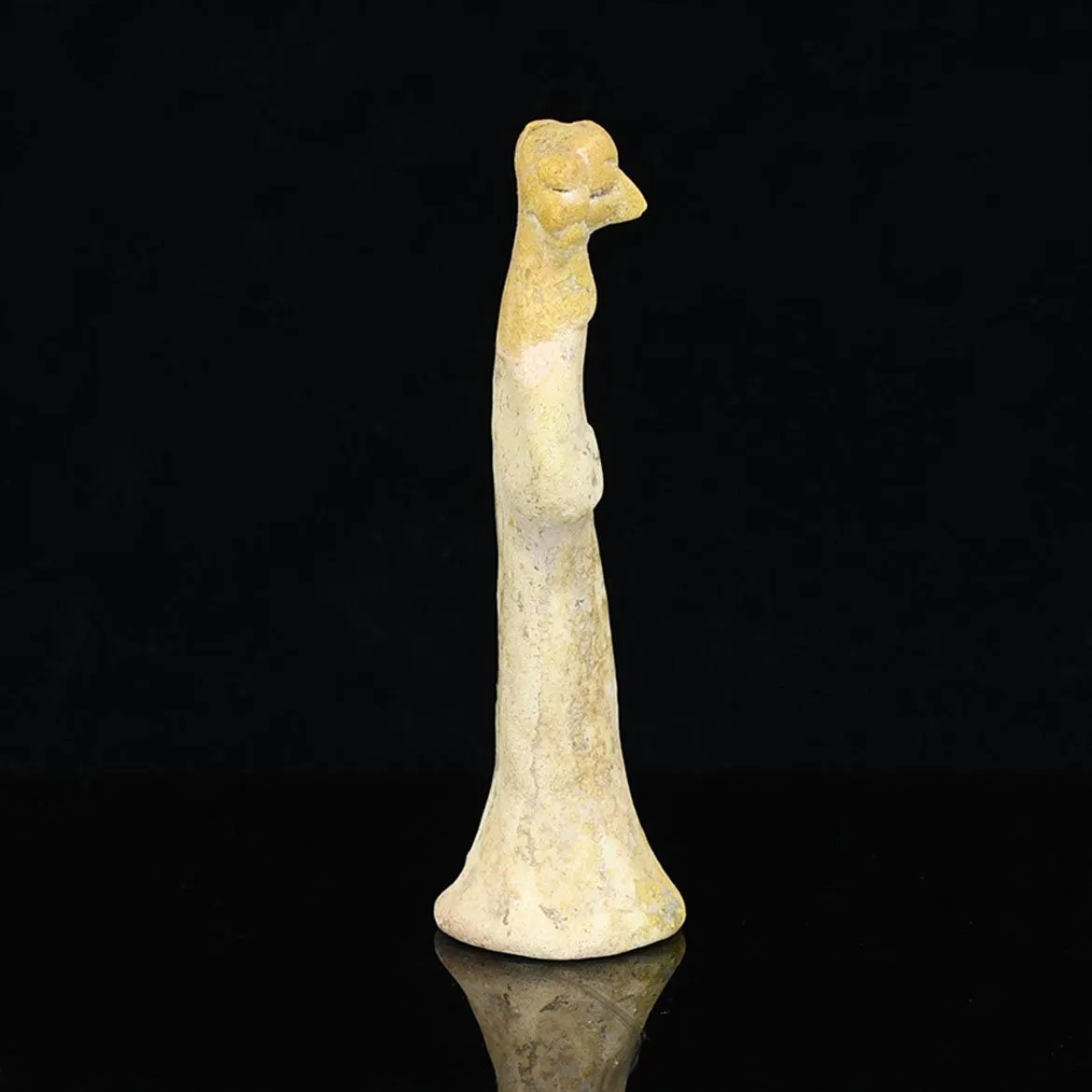 A Syro-Hittite Terracotta Figurine of Asharte, ca. early second millennium BCE