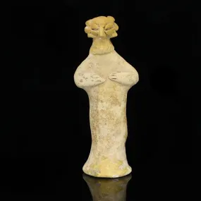 A Syro-Hittite Terracotta Figurine of Asharte, ca. early second millennium BCE