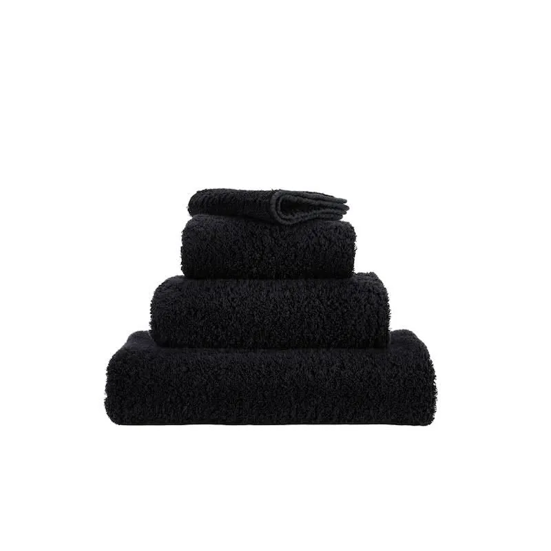 Abyss Super Pile Hand Towel 17x30 Black 990