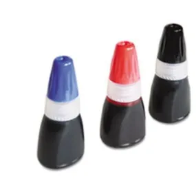 ACCUSTAMP REFILL INK, .35 OZ BOTTLE, BLACK.  (10 per pack)