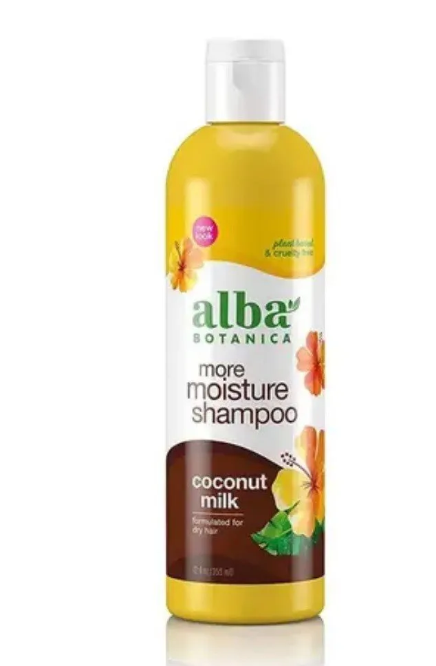 Alba Botanica Hawaiian Hair Care Coconut Milk Rich Hair Wash 12 oz Liquid