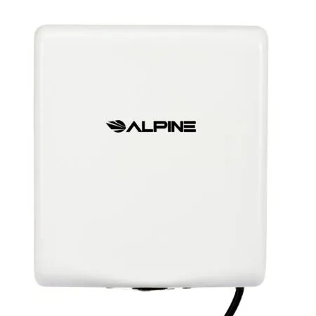 Alpine ALP405-10-WHI Willow High Speed Commercial Hand Dryer, 120V, Stainless Steel