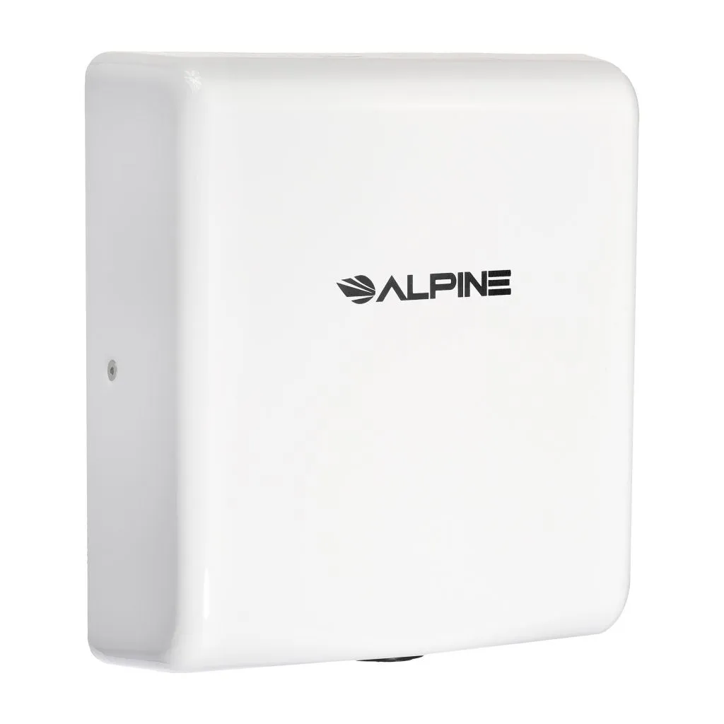 Alpine ALP405-10-WHI Willow High Speed Commercial Hand Dryer, 120V, Stainless Steel