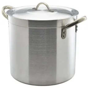 Aluminium Deep Stockpot With Lid 50Litre pack of 1