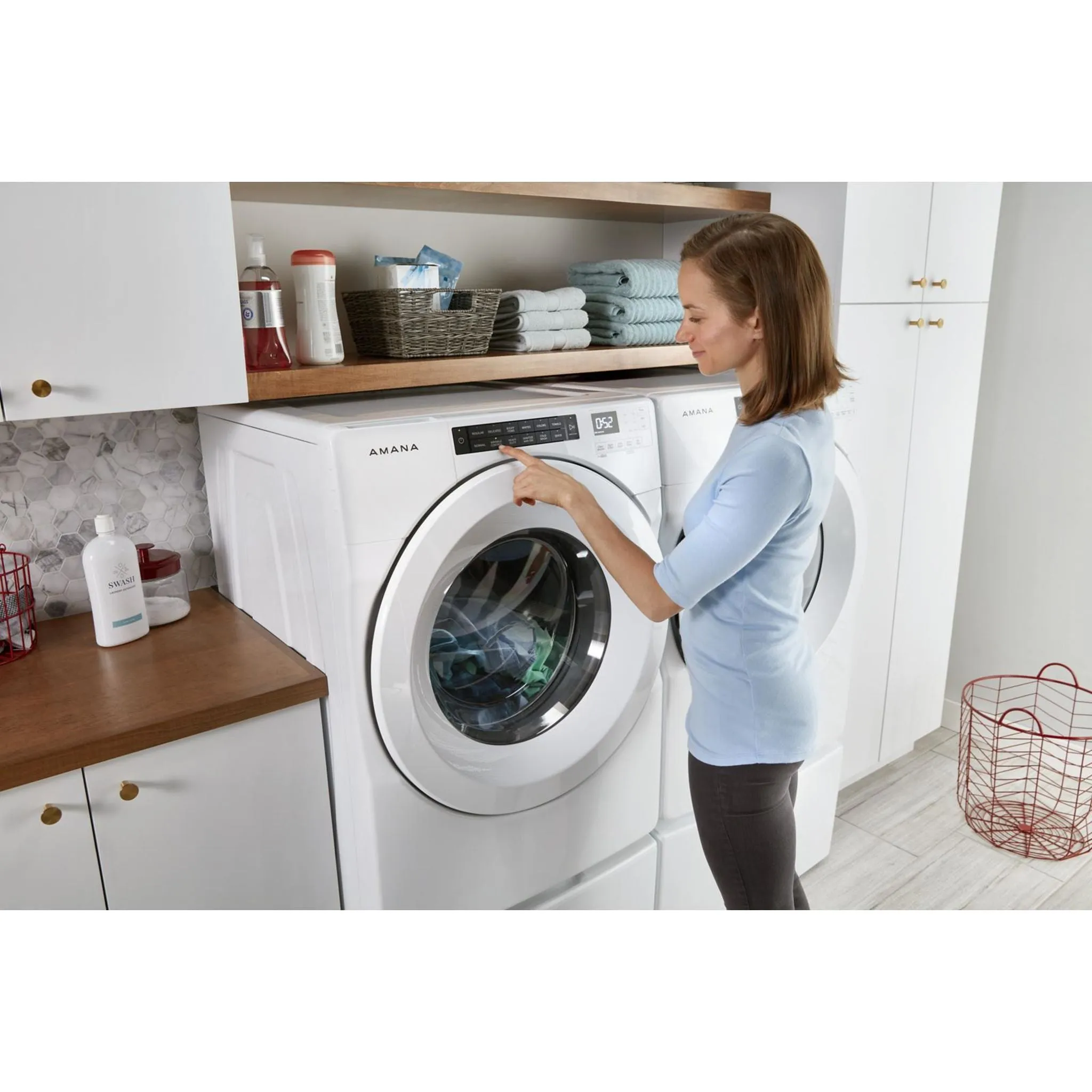 Amana Gas Dryer (NGD5800HW) - White