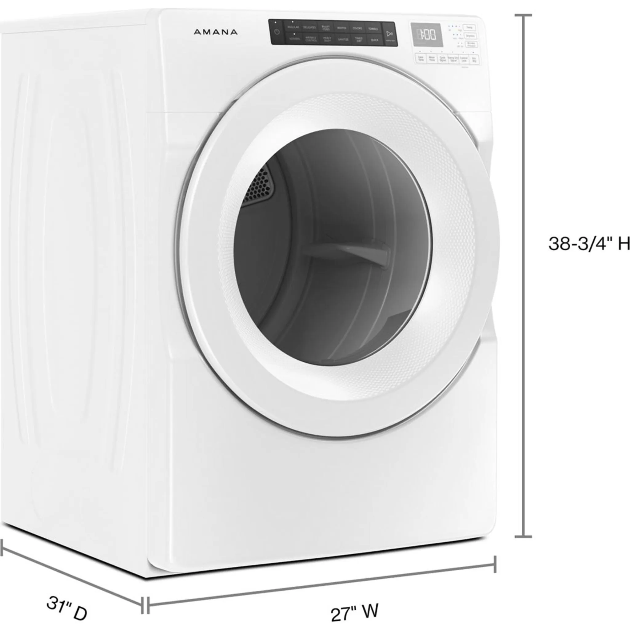 Amana Gas Dryer (NGD5800HW) - White