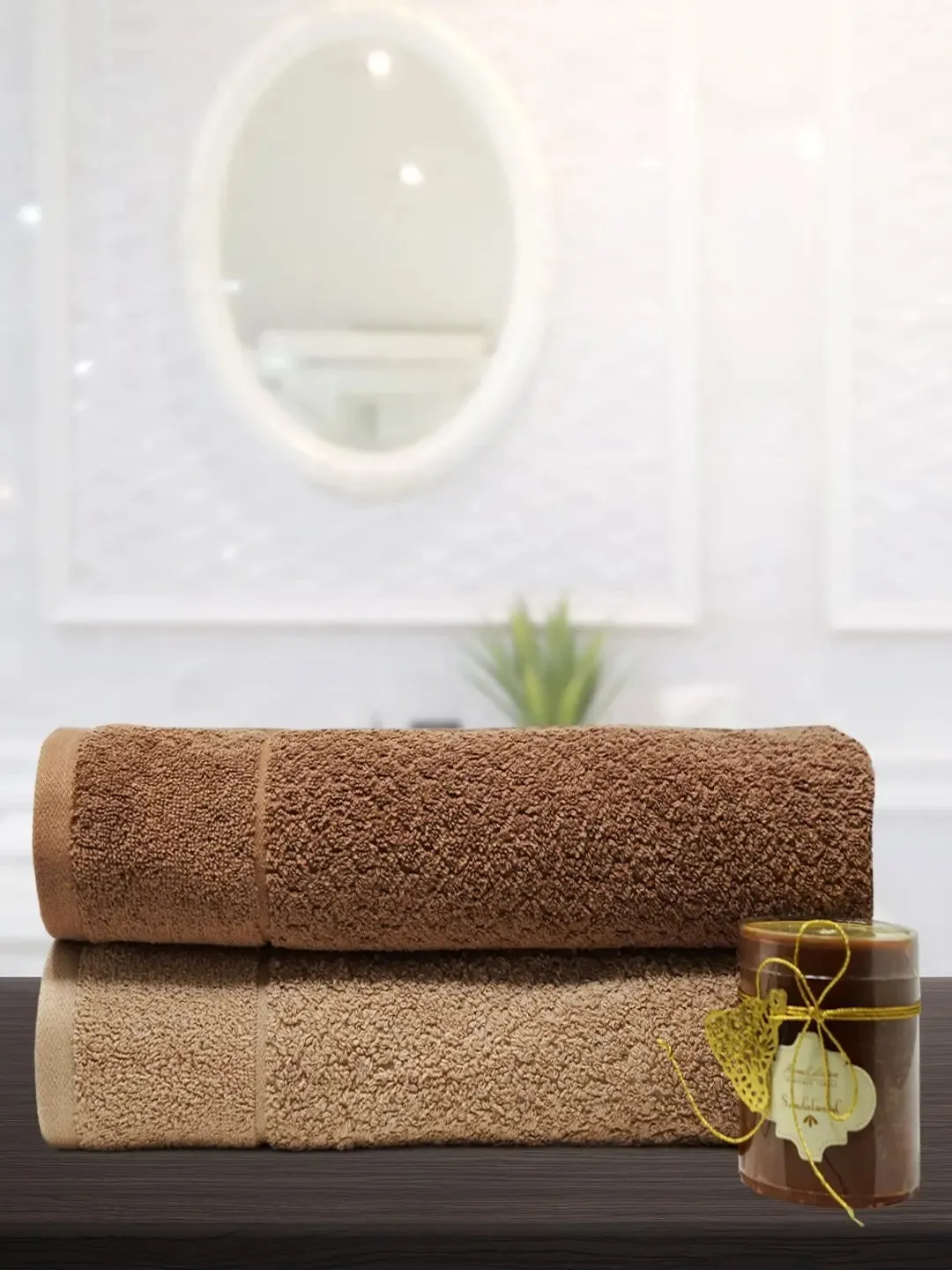 AMAZON BATH TOWELS-2 PCS- ANGIE'S INDIA