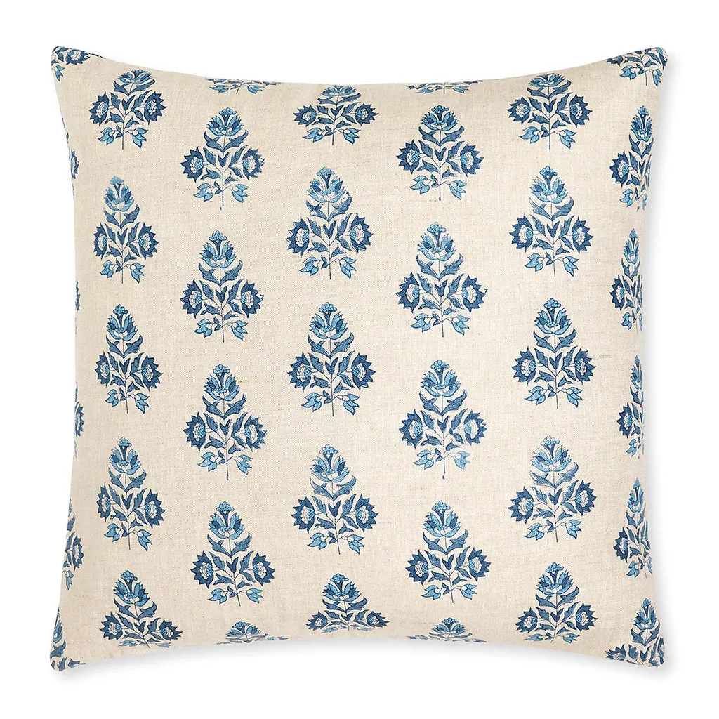 Ankara Riviera Linen Pillow