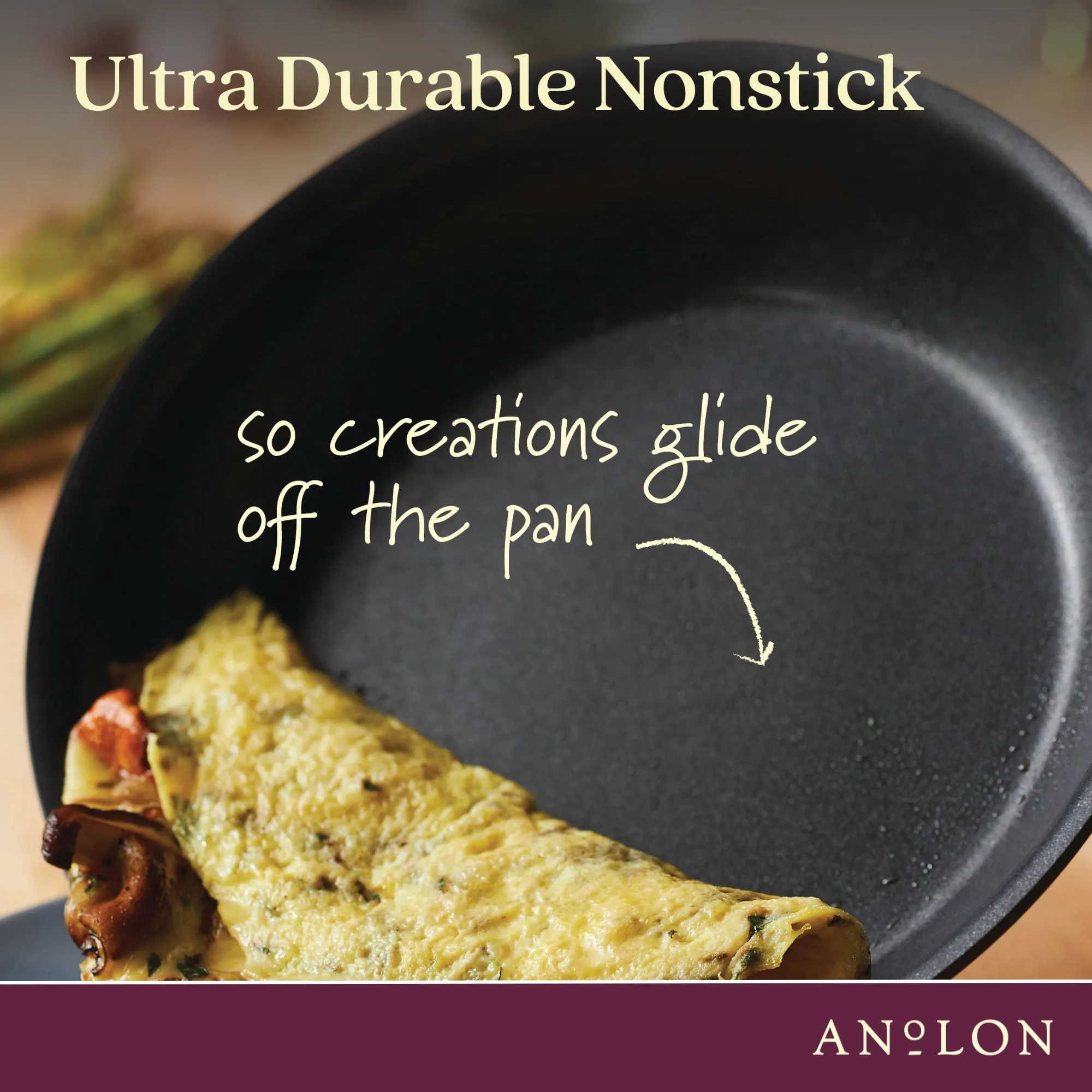 Anolon Advanced  Nonstick Induction 5 Piece Cookware Set