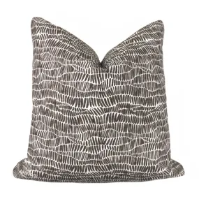 Anouk Black White Abstract Pillow Cover