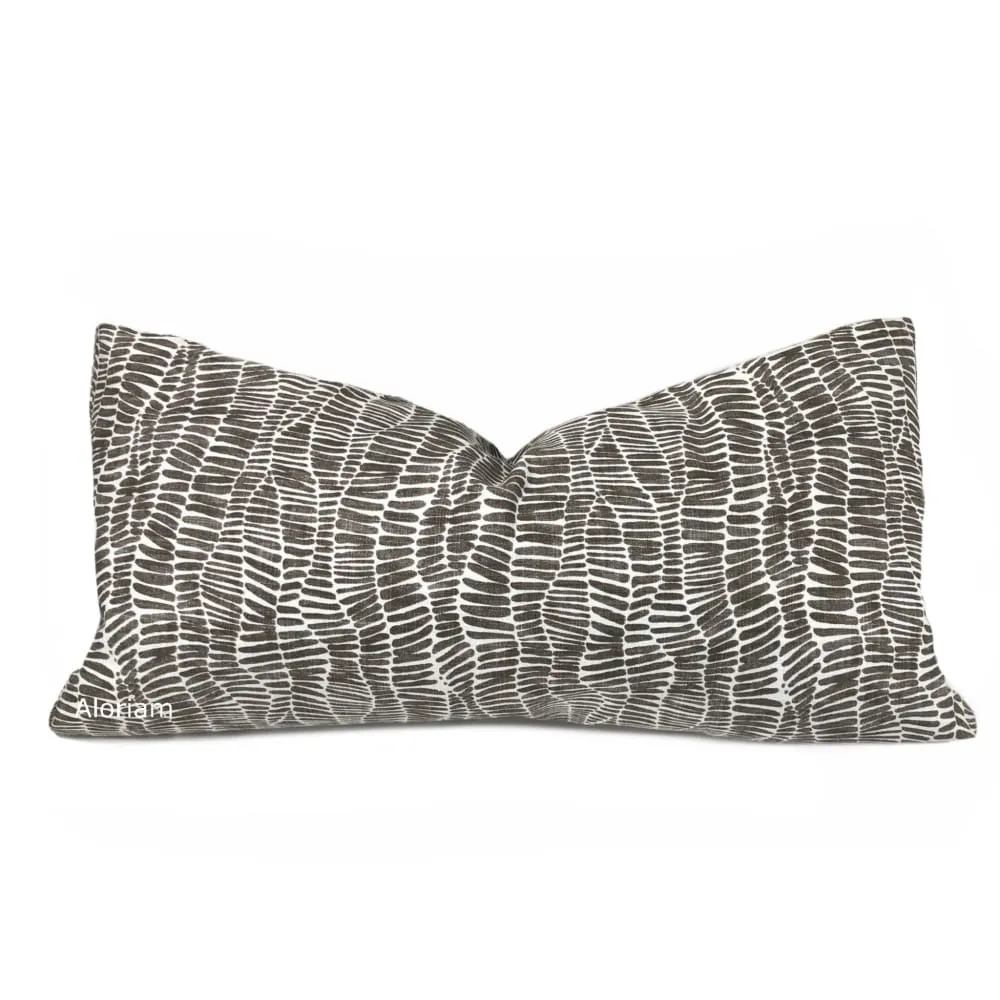 Anouk Black White Abstract Pillow Cover