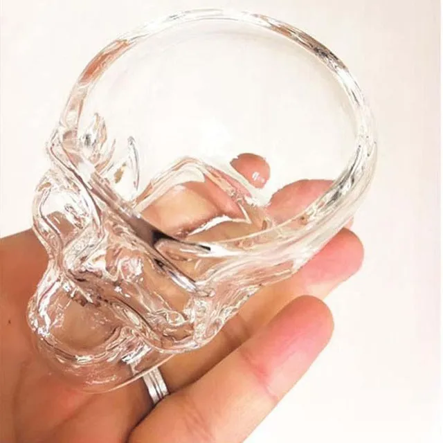 Antique Skull Head Liquor Glass