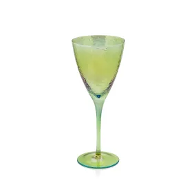 Aperitivo Red Wine Glass - Luster Green