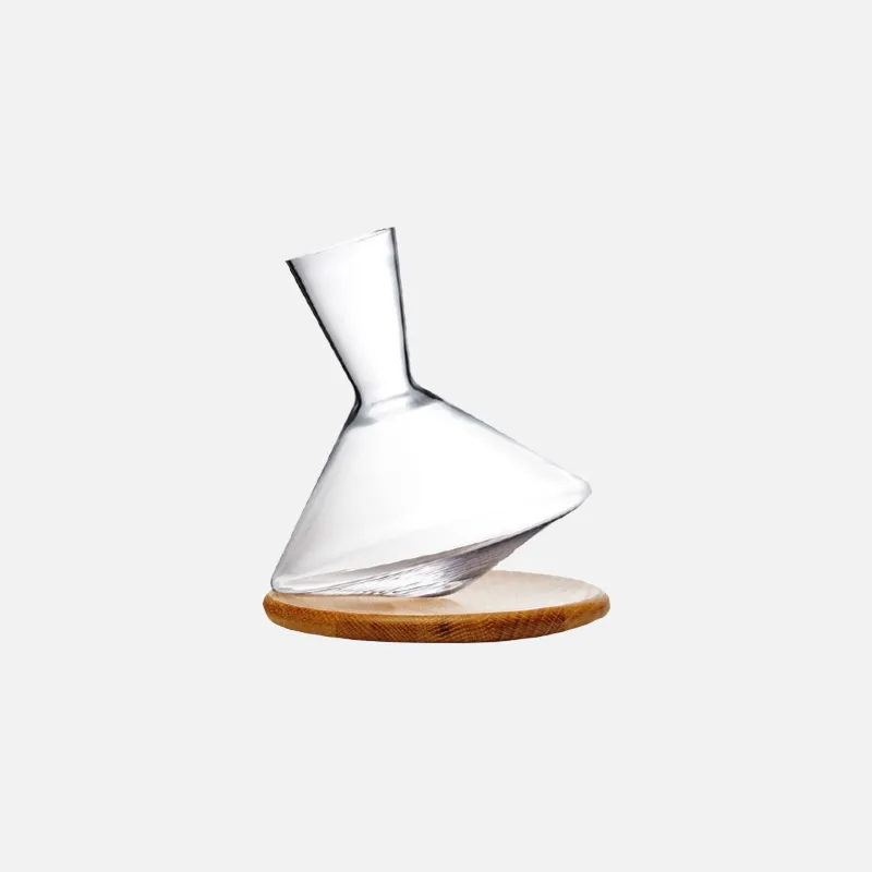 Aura 350 Rotating Glass Decanter