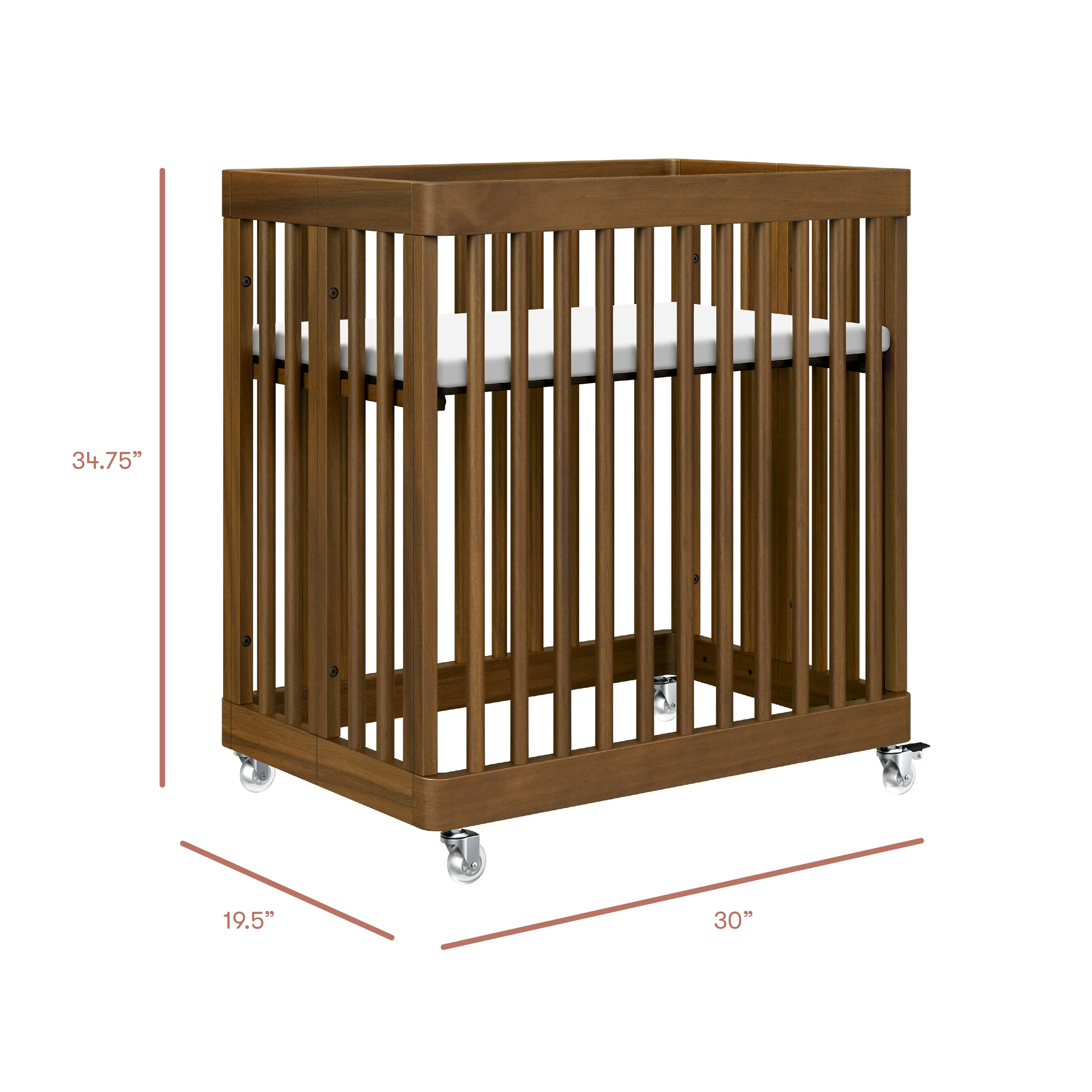 Babyletto Pogo 8-in-1 Convertible Crib with All-Stages Conversion Kits