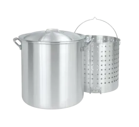 Bayou Classic 80qt Bayou Boiler Domed Lid Reinforced Basket with Handle