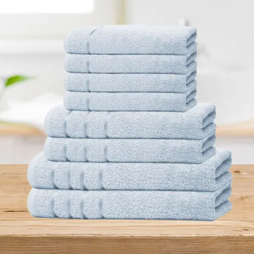 Bear & Panda Towels - Aqua