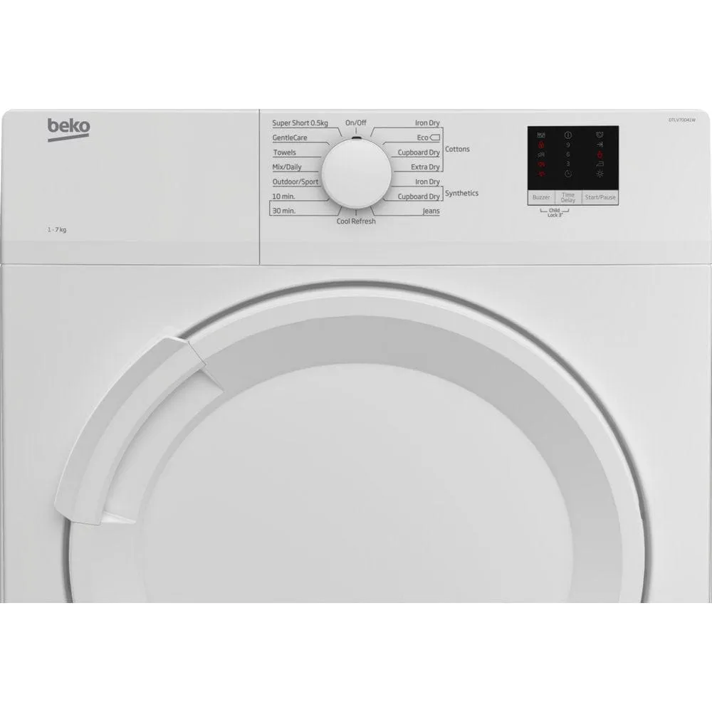 Beko DTLV70041W 7kg Vented Tumble Dryer  White