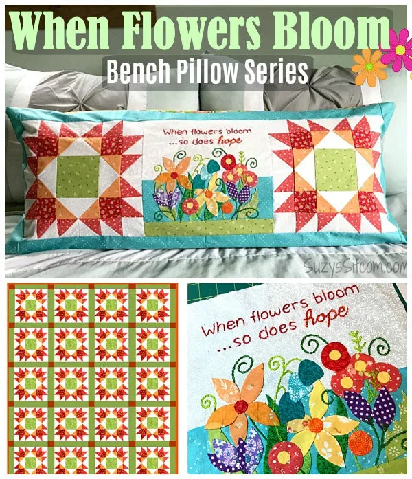 Bench Pillow Series- Combo Pack- Apr, May, Jun