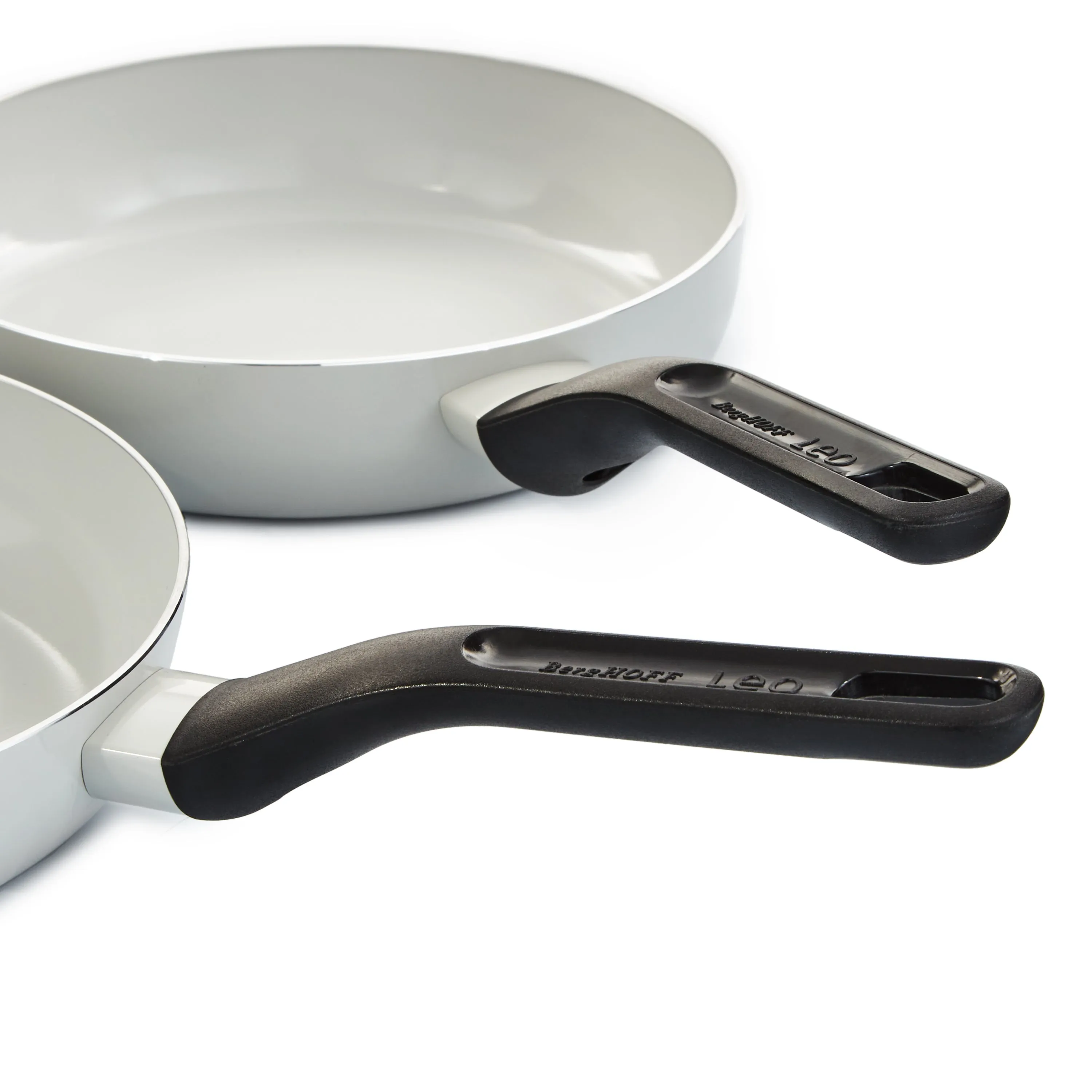 BergHOFF Leo Glints 8pc Ceramic Nonstick Cookware Set, Spirit