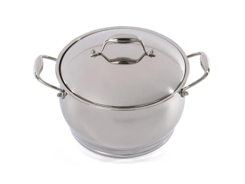 BergHOFF Zeno 7Qt Stainless Steel Covered Stockpot