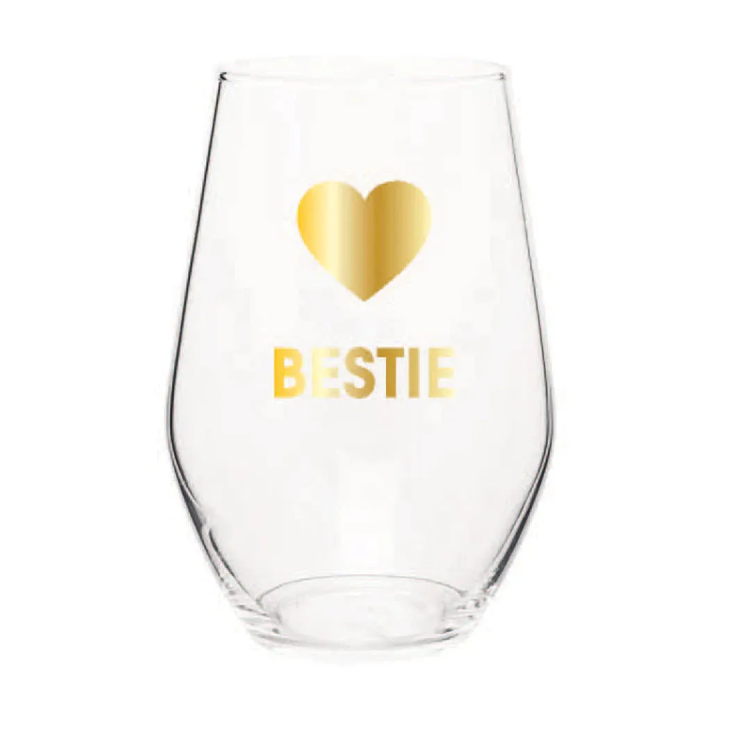 Bestie Wine Glass