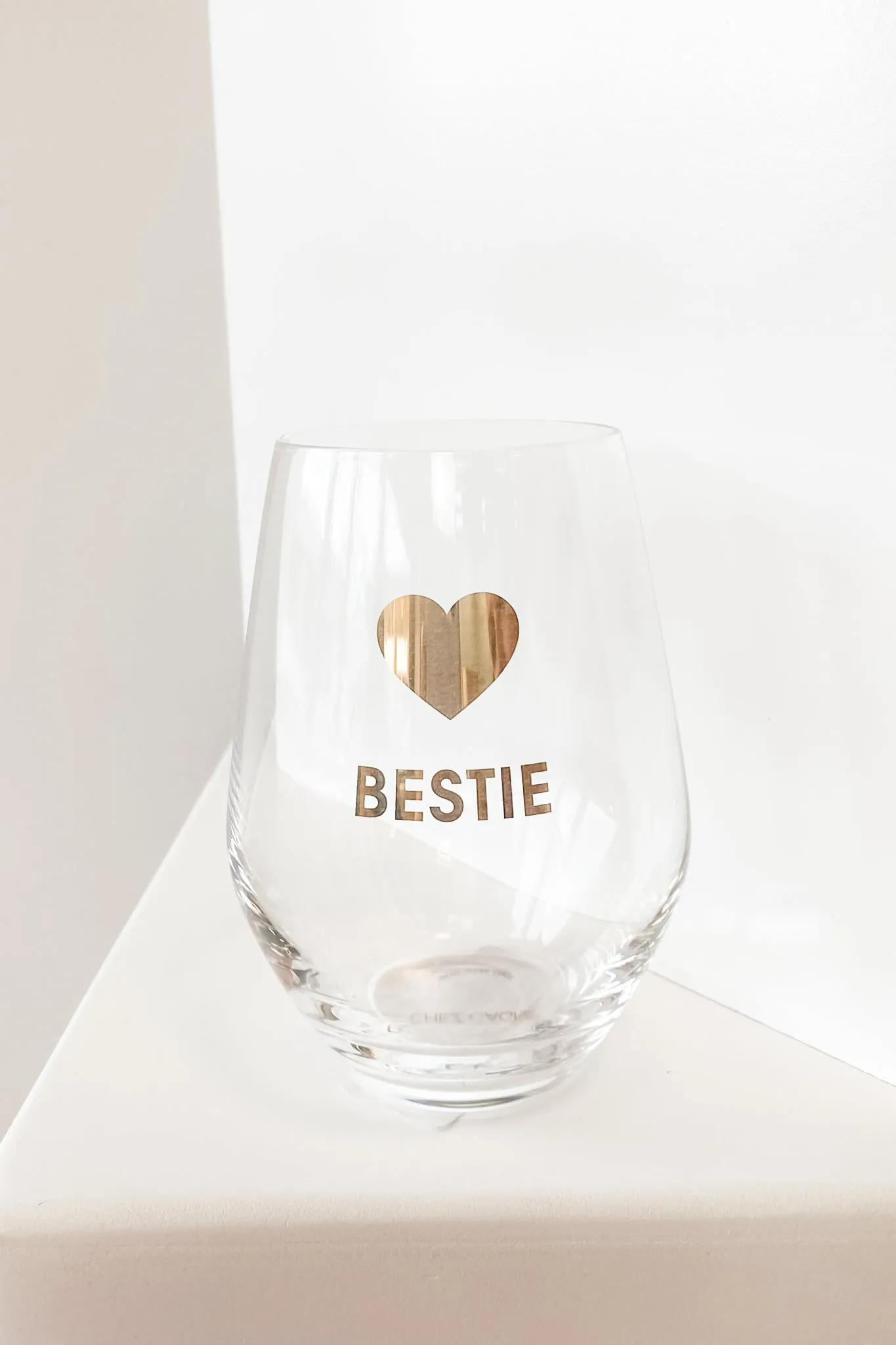 Bestie Wine Glass