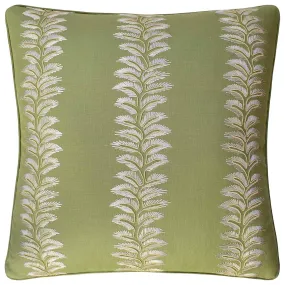 Bradbourne Green Decorative Pillow Ryan Studio