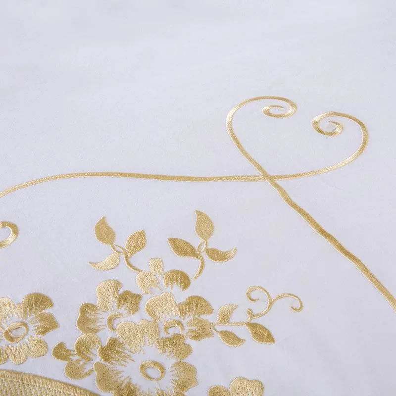 Broderie Royale Egyptian Sheets