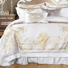 Broderie Royale Egyptian Sheets