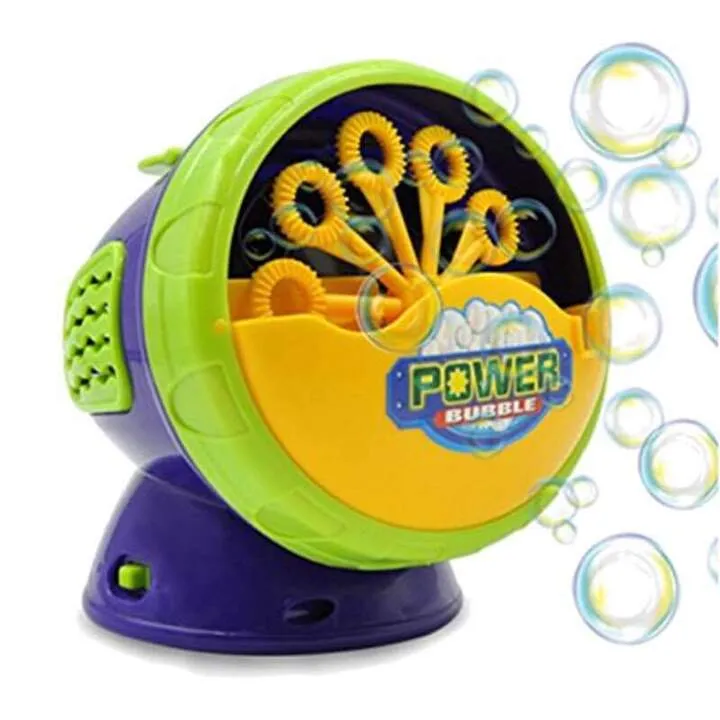 Bubble Machine  Automatic Bubble Maker Cartoon Toilet Over 2100 Bubbles Per Minute Bubble Blower Toy for Kids Boys Girls Easy to Use for Indoor Outdoor Party Wedding Baby Showers ( 2020 New Version)